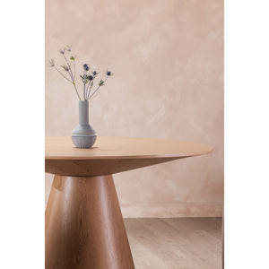 Moe's Otago Round 54" Dining Table in Natural Oak