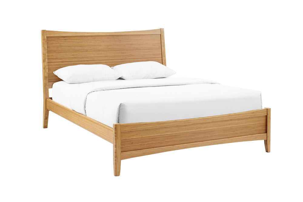 Willow Queen Platform Bed, Caramelized