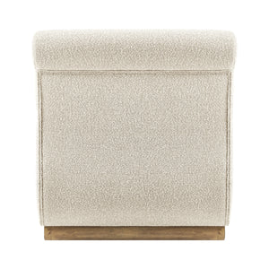 Lucius Boucle Accent Chair, Milford Beige 
