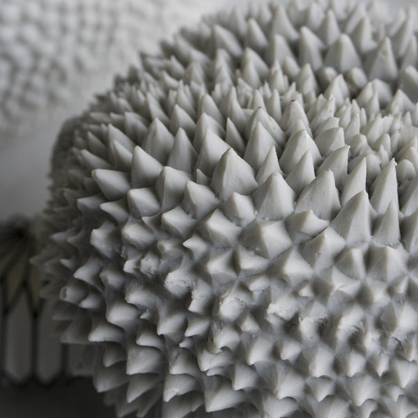 Cream Jackfruit 16.5"L Resin