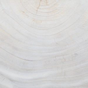 Avett Coffee Table Short Piece In Bleached