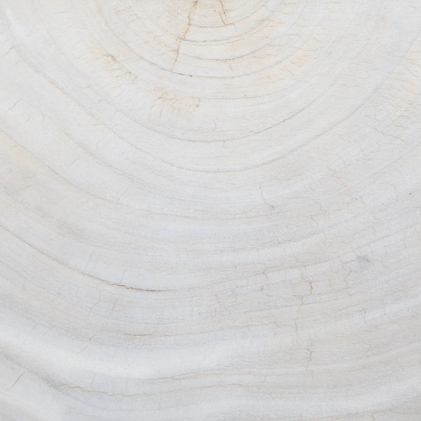 Avett Coffee Table Short Piece In Bleached