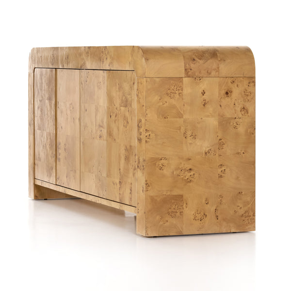 Jenson Media Console In Natural Poplar