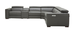Killian Motion Sectional in Dark Grey