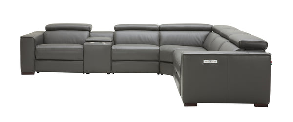 Killian Motion Sectional in Dark Grey