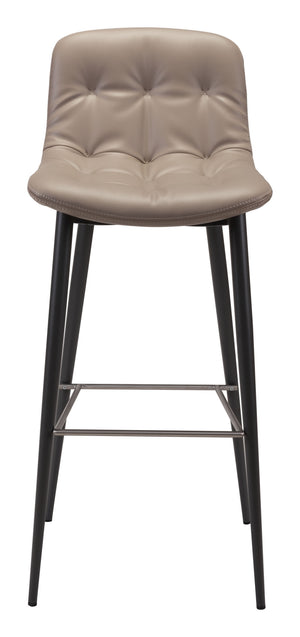 Tangiers Barstool (Set of 2) Taupe