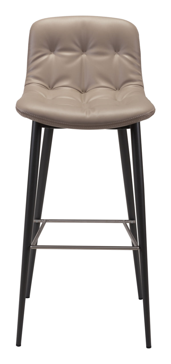 Tangiers Barstool (Set of 2) Taupe