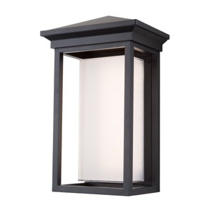 Overbrook AC9132BK Outdoor Wall Light in Black