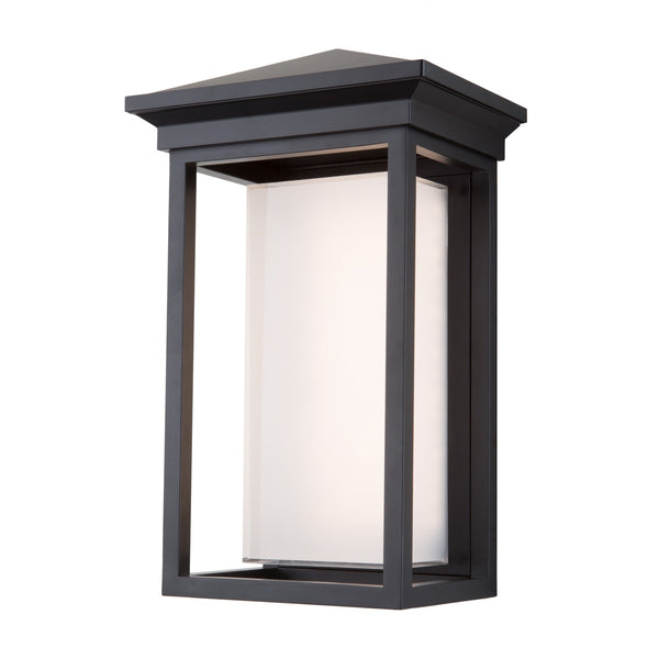 Overbrook AC9132BK Outdoor Wall Light in Black