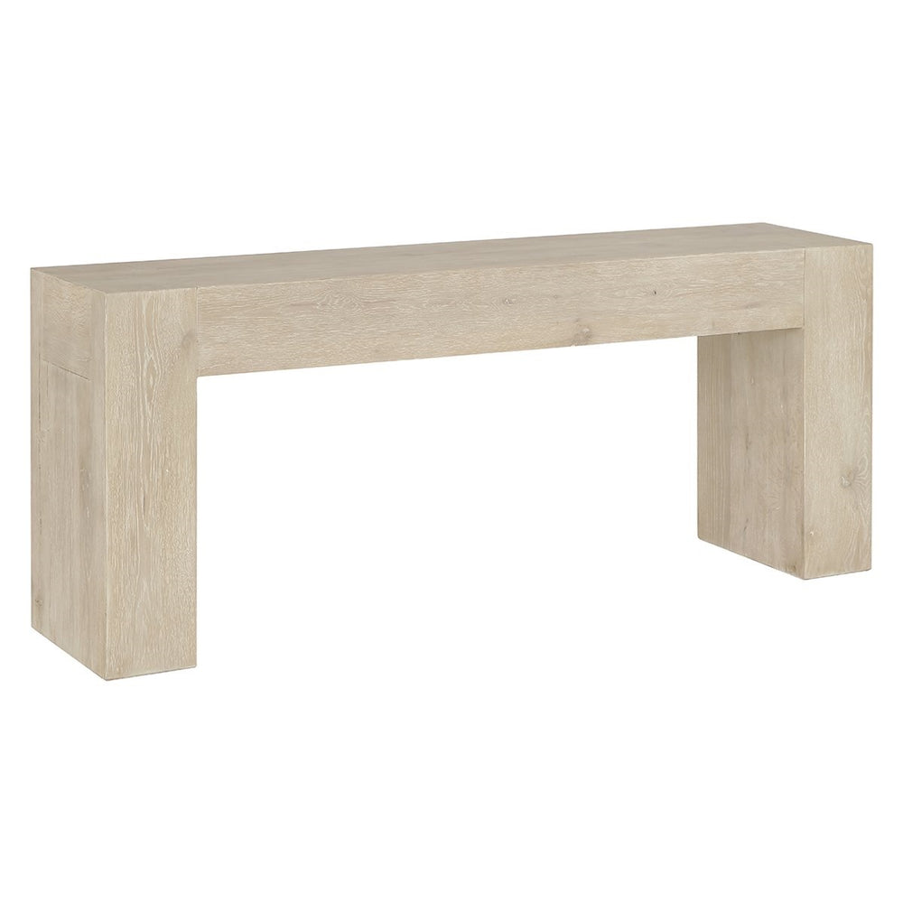 Bristol Solid Wood Console Table - Aged Cream