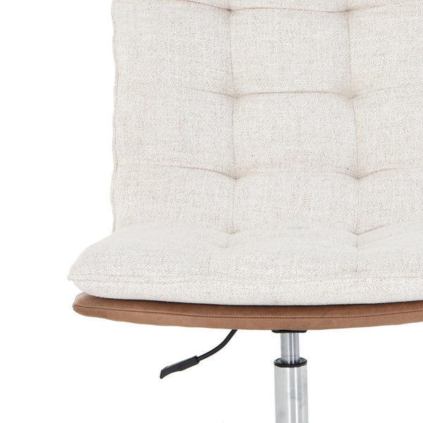 Quinn Desk Chair In Chaps Saddle
