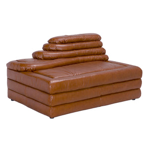 Bandera Sofa, Cl, Roche Tan Leather