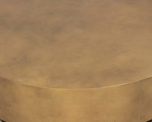 BERNABY COFFEE TABLE - ANTIQUE BRASS