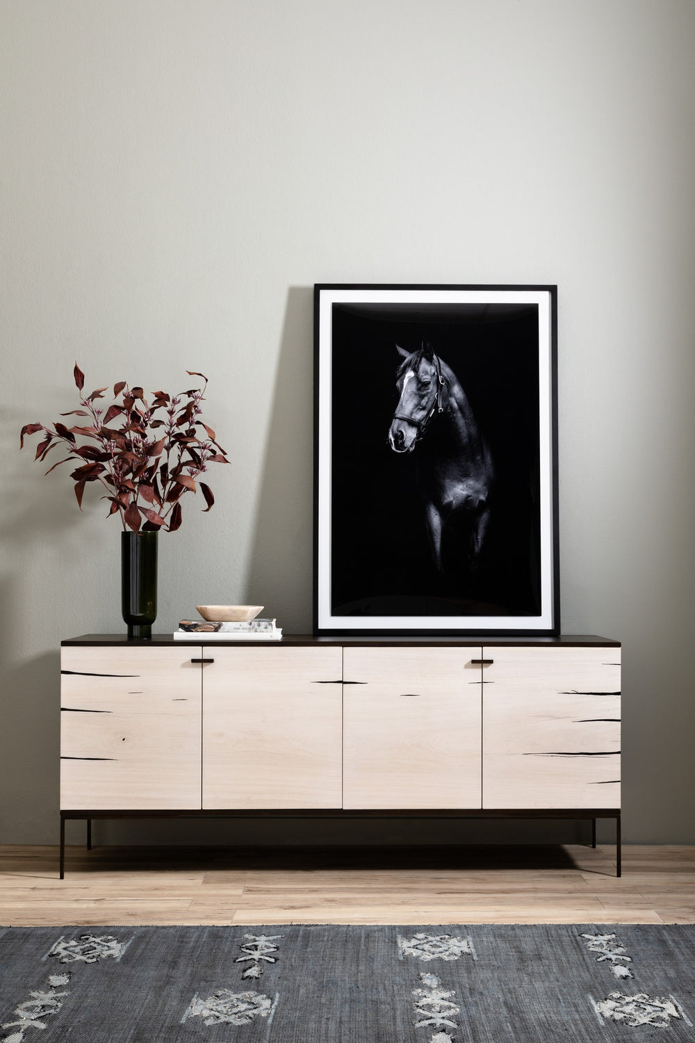 Cuzco Sideboard In Bleached Yukas Resin