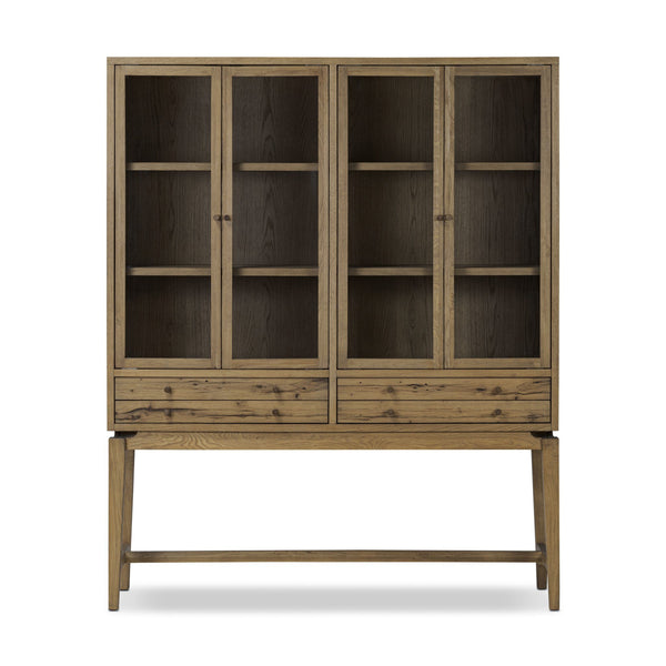 Bergstrom Cabinet - Warm Natural Oak Veneer