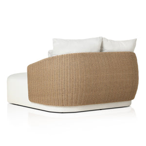 Maven Outdoor Double Chaise - Faux Hyacinth