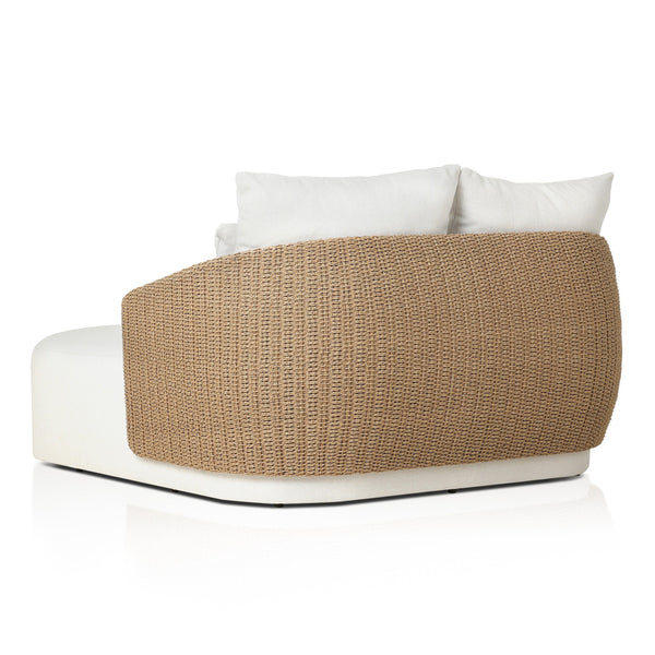 Maven Outdoor Double Chaise - Faux Hyacinth