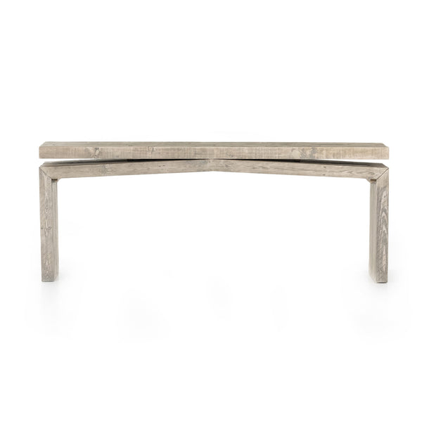 MATTHES CONSOLE TABLE IN WEATHERED WHEAT