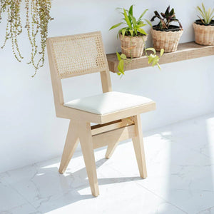 Jeanneret Side Chair with Seat Pad