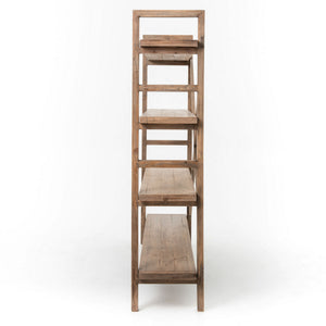 Toscana Large Bookshelf In Sundried Wheat