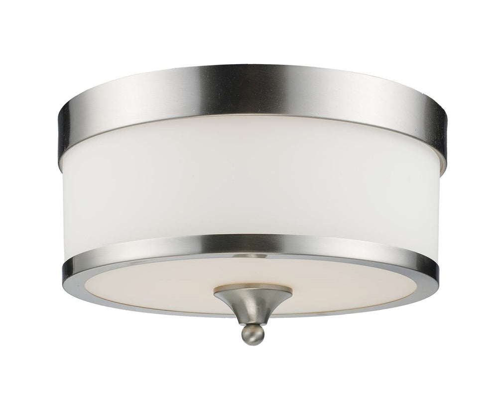 Cosmopolitan 3 Light Flush Mount in Brushed Nickel Finish