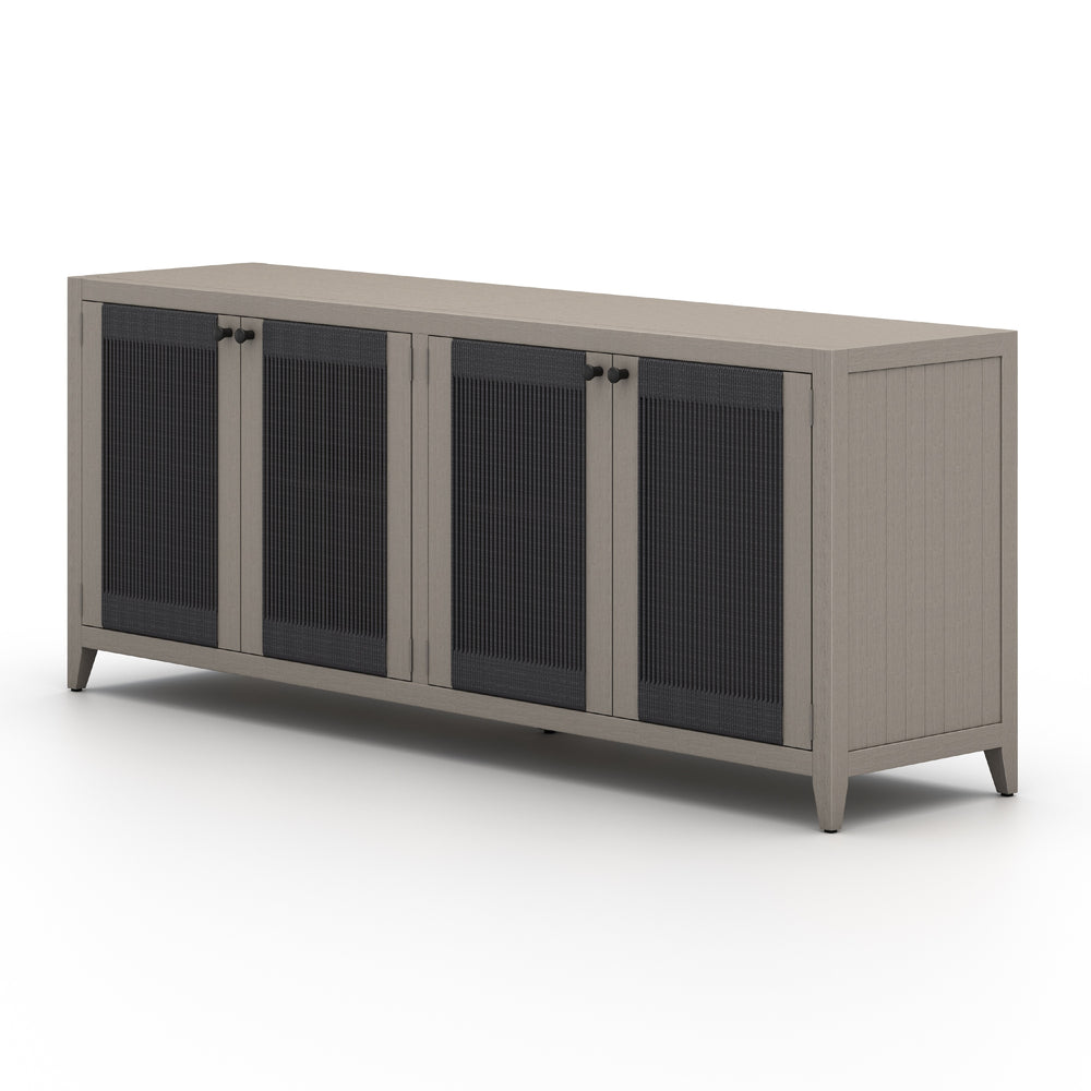 Sherwood Outdoor Sideboard In Weather Grey
