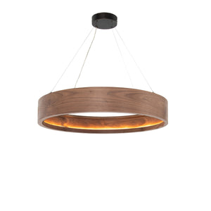 Baum Small Chandelier In Dark Walnut