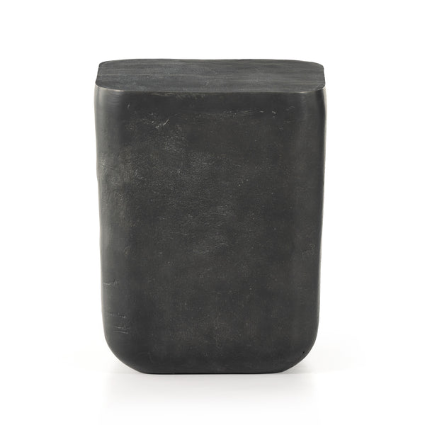 Basil Outdoor Square Drink Table In Grey