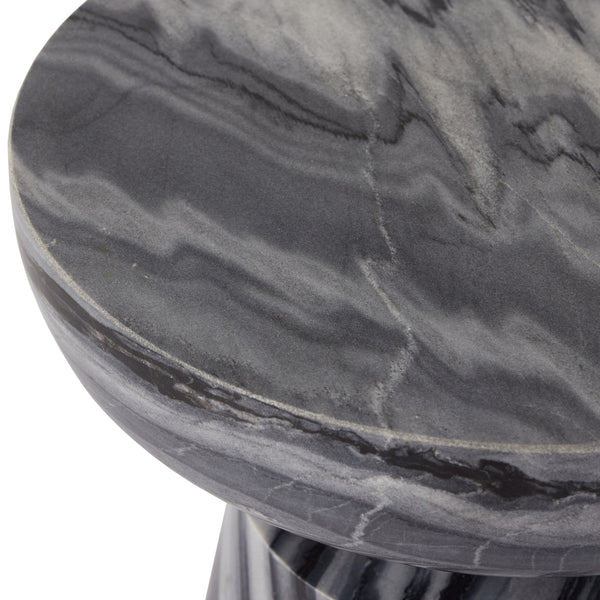 Rowe End Table In Ebony Marble