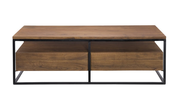 Moe's Vancouver Coffee Table with Storage Drawers
