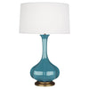 Steel Blue Pike Table Lamp