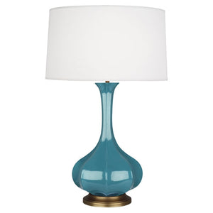 Steel Blue Pike Table Lamp