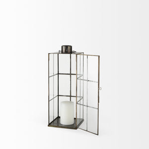 Grimwig (Medium) 8L x 8W x 23H LANTERN W/SHEET BASE WITHOUT BEVEL