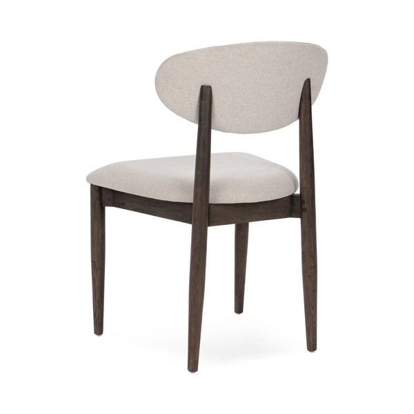 Tiber Upholstered Dining Chair Set of 2 - Toasted Brown