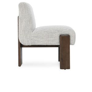 Chelsea Upholstered Dining Chair in Pixel Ivory