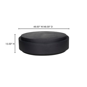 Moe's Cosmo Black Outdoor Coffee Table