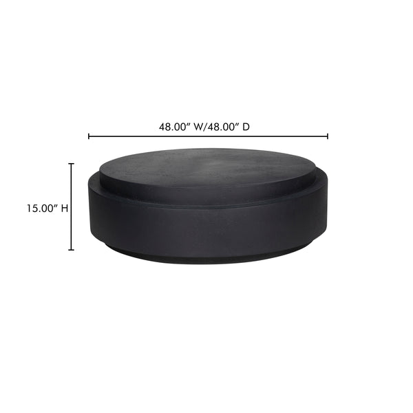 Moe's Cosmo Black Outdoor Coffee Table