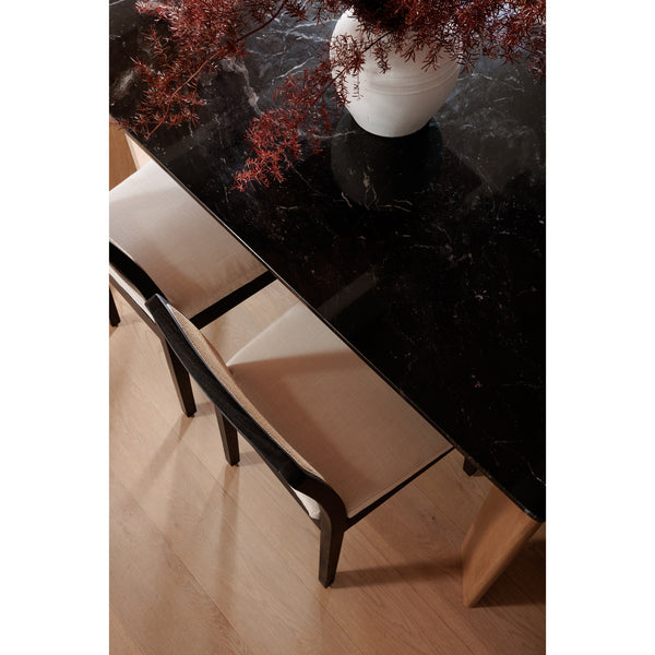 Moe's Orville Dining Chair Black, Set of 2