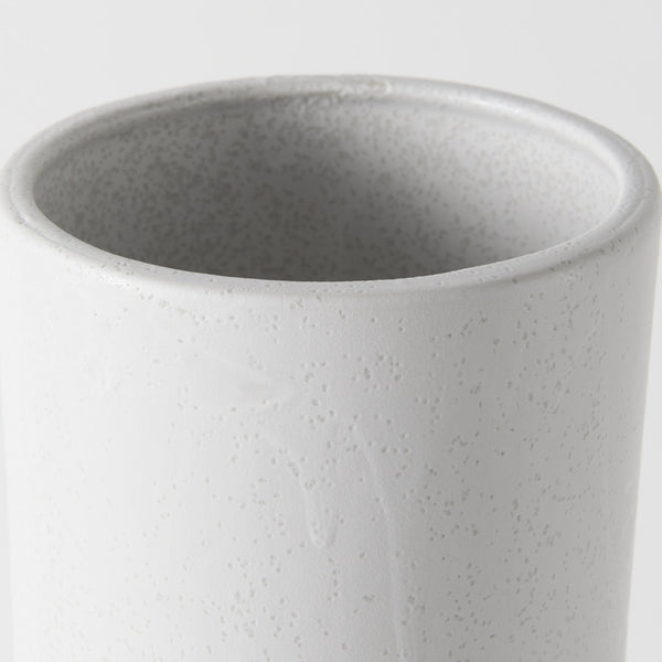 Laforge 17.3H White Ceramic Vase