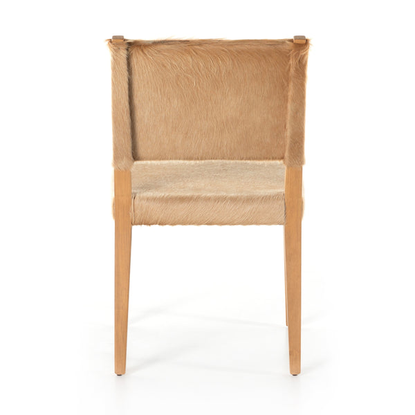 Villa Dining Chair In Light Hair On Hide
