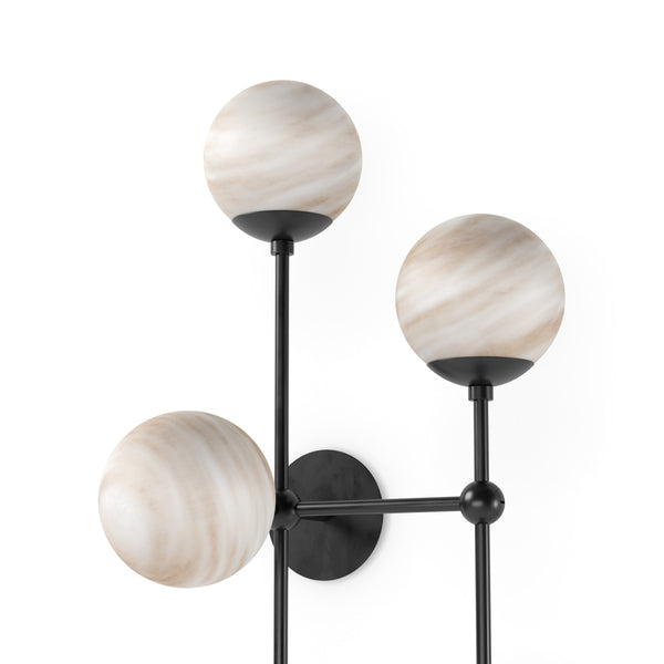 Armstrong 4 R Sconce - Black Gunmetal