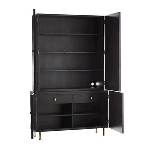 KILPATRICK TALL CABINET IN EBONY