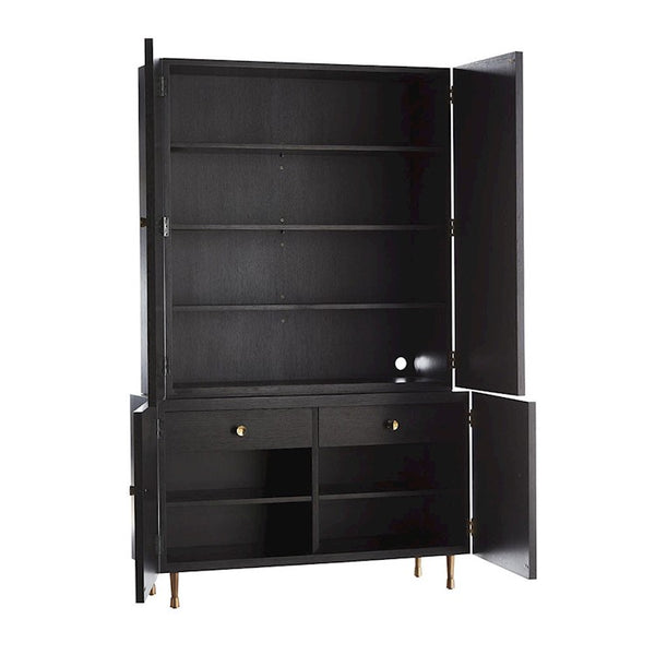 KILPATRICK TALL CABINET IN EBONY