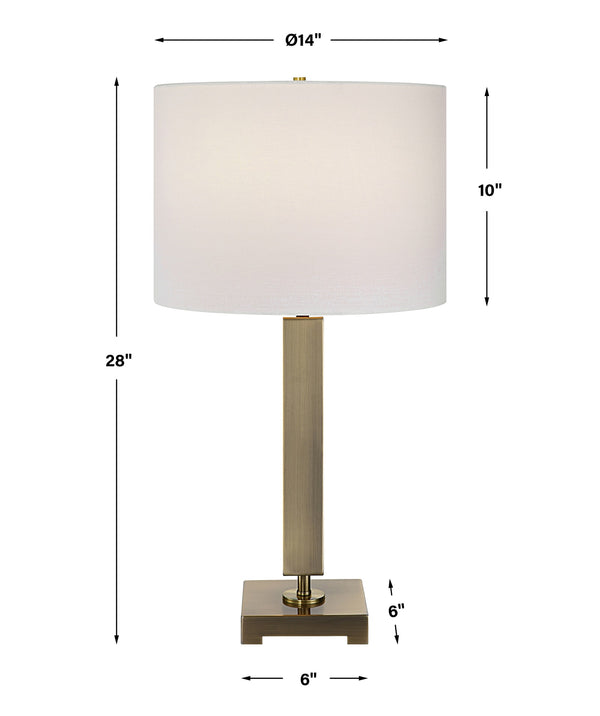 Duomo Brass Table Lamp