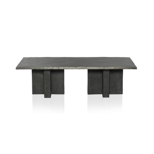 Terrell Outdoor Coffee Table - Aged Grey