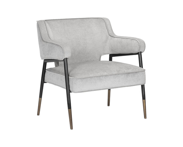 DEROME LOUNGE CHAIR - POLO CLUB STONE