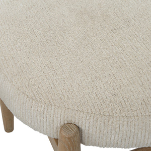 Acrobat Off-White Small Bench
