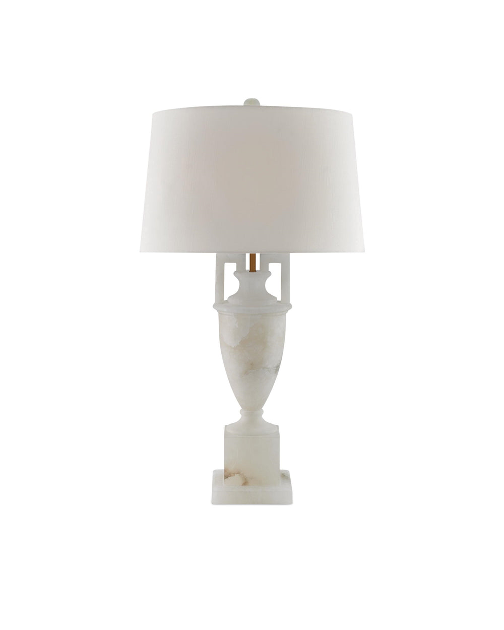 Clifford Table Lamp In Natural & Coffee Bronze