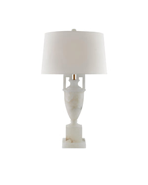 Clifford Table Lamp In Natural & Coffee Bronze