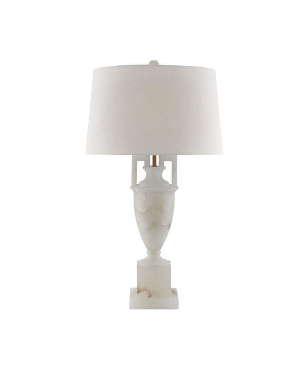 Clifford Table Lamp In Natural & Coffee Bronze